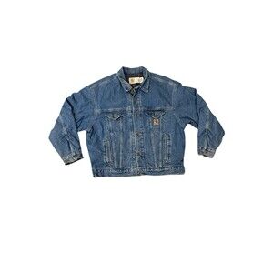 Carhartt Blue Denim Shirt Jacket